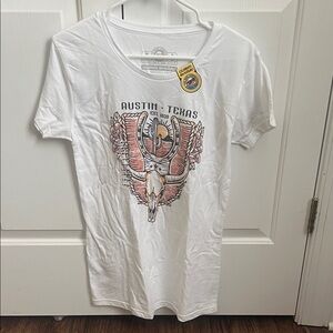 Austin Texas Graphic Tee - White